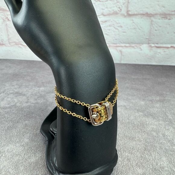 Louis Vuitton Nanogram Belt Double Strand Bracelet - Picture 4 of 16